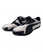 PUMAプーマ）の古着「モストロ パーフ スニーカー」｜ブラック×ホワイト