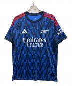 adidasアディダス）の古着「ゲームシャツ」｜ネイビー
