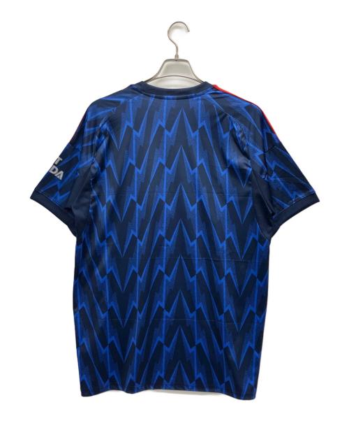 adidas（アディダス）adidas (アディダス) ゲームシャツ ネイビー サイズ:XLの古着・服飾アイテム