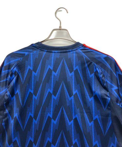 adidas（アディダス）adidas (アディダス) ゲームシャツ ネイビー サイズ:XLの古着・服飾アイテム