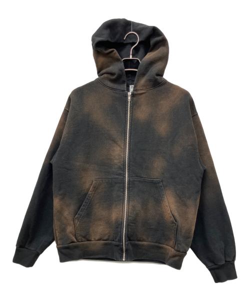 LOS ANGELES APPAREL（ロサンゼルスアパレル）LOS ANGELES APPAREL (ロサンゼルスアパレル) 14ozジップパーカー ブラック サイズ:Mの古着・服飾アイテム