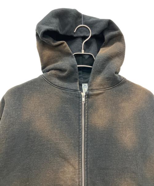 LOS ANGELES APPAREL（ロサンゼルスアパレル）LOS ANGELES APPAREL (ロサンゼルスアパレル) 14ozジップパーカー ブラック サイズ:Mの古着・服飾アイテム
