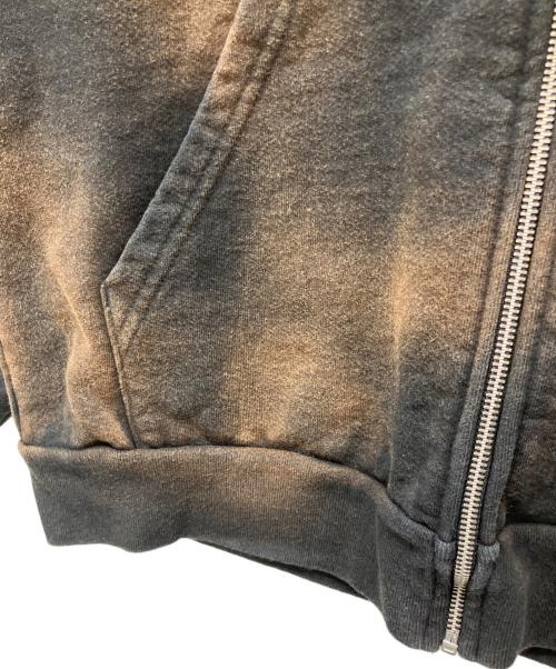 LOS ANGELES APPAREL（ロサンゼルスアパレル）LOS ANGELES APPAREL (ロサンゼルスアパレル) 14ozジップパーカー ブラック サイズ:Mの古着・服飾アイテム
