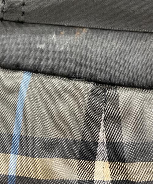 BURBERRY BLACK LABEL（バーバリーブラックレーベル）BURBERRY BLACK LABEL (バーバリーブラックレーベル) ステンカラーコート ブラック サイズ:Lの古着・服飾アイテム
