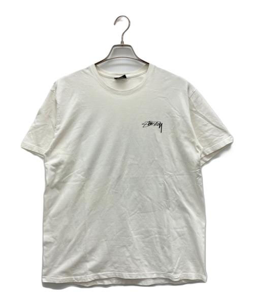 stussy（ステューシー）stussy (ステューシー) 半袖Tシャツ ホワイト サイズ:XLの古着・服飾アイテム