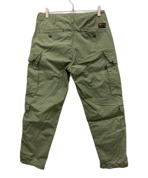 ALPHA（アルファ）ALPHA (アルファ) コンバットカーゴパンツ カーキ サイズ:Ｍの古着・服飾アイテム