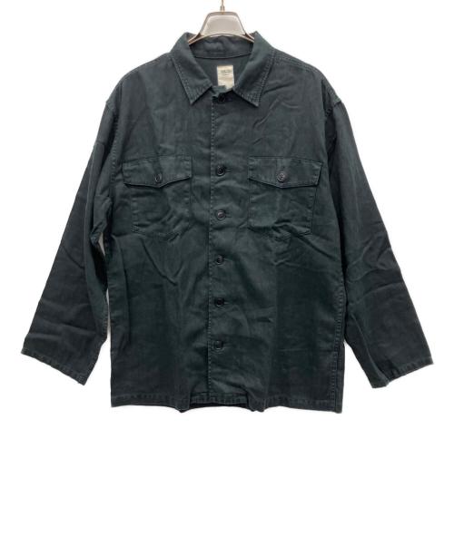 Ron Herman（ロンハーマン）Ron Herman (ロンハーマン) ヘリンボーンツイルジャケット ブラック サイズ: Lの古着・服飾アイテム
