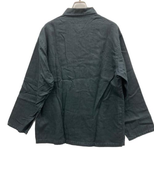 Ron Herman（ロンハーマン）Ron Herman (ロンハーマン) ヘリンボーンツイルジャケット ブラック サイズ: Lの古着・服飾アイテム