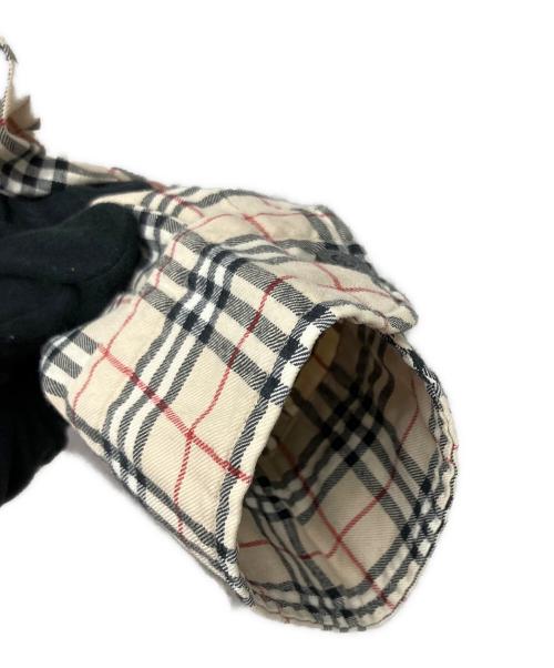 BURBERRY BLACK LABEL（バーバリーブラックレーベル）BURBERRY BLACK LABEL (バーバリーブラックレーベル) 長袖シャツ ベージュ×ブラック サイズ:Lの古着・服飾アイテム