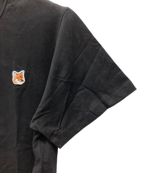 maison kitsune（メゾンキツネ）maison kitsune (メゾンキツネ) 半袖カットソー ブラック サイズ:Mの古着・服飾アイテム