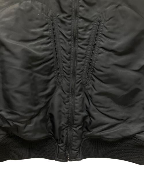GUCCI（グッチ）GUCCI (グッチ) ボンバージャケット ブラック サイズ:XLの古着・服飾アイテム