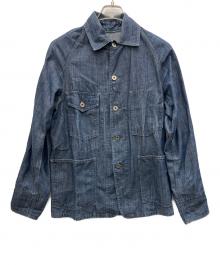 POST O'ALLS（ポストオーバーオールズ）の古着「90’sシャンブレーワークシャツ」｜インディゴ