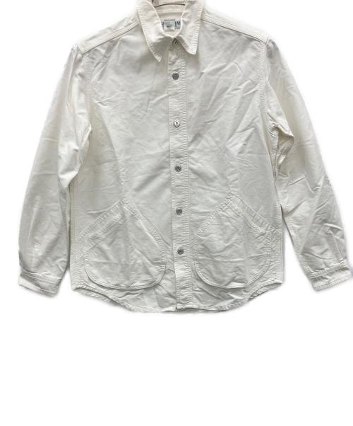 SASSAFRAS（ササフラス）SASSAFRAS (ササフラス) 長袖シャツ ホワイト サイズ:Mの古着・服飾アイテム