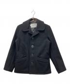 SCHOTT BROS.ショットブロス）の古着「Pコート」｜ブラック