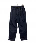 GRAMICCIグラミチ）の古着「LOWERCASE NYLON TRACK PANT」｜ネイビー