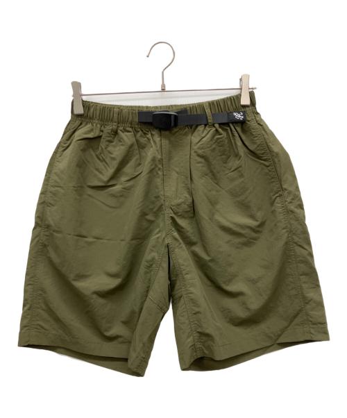 GRAMICCI（グラミチ）GRAMICCI (グラミチ) URBAN RESEARCH (アーバンリサーチ) LOWERCASE NYLON LOOSE SHORT オリーブ サイズ:ASIA Mの古着・服飾アイテム
