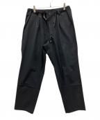 GRAMICCI×URBAN RESEARCHグラミチ×アーバンリサーチ）の古着「SOLOTEXギャバストレッチPANTS」｜ブラック