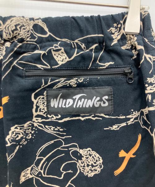 WILD THINGS（ワイルドシングス）WILD THINGS (ワイルドシングス) ハーフパンツ ブラック サイズ:Lの古着・服飾アイテム