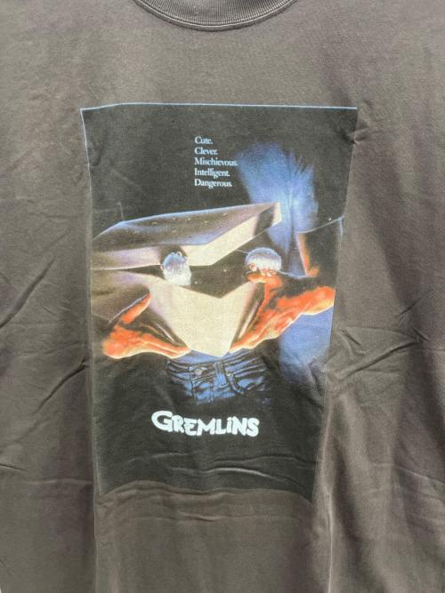 gremlins（グレムリン）GREMLiNS (グレムリン) 半袖カットソー チャコールグレー サイズ:XLの古着・服飾アイテム