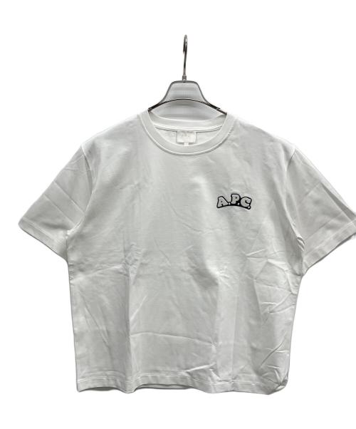 A.P.C.（アーペーセー）A.P.C. (アーペーセー) SOLANA Tシャツ ホワイト サイズ:Lの古着・服飾アイテム