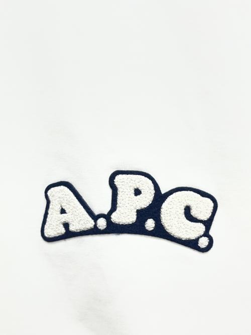 A.P.C.（アーペーセー）A.P.C. (アーペーセー) SOLANA Tシャツ ホワイト サイズ:Lの古着・服飾アイテム