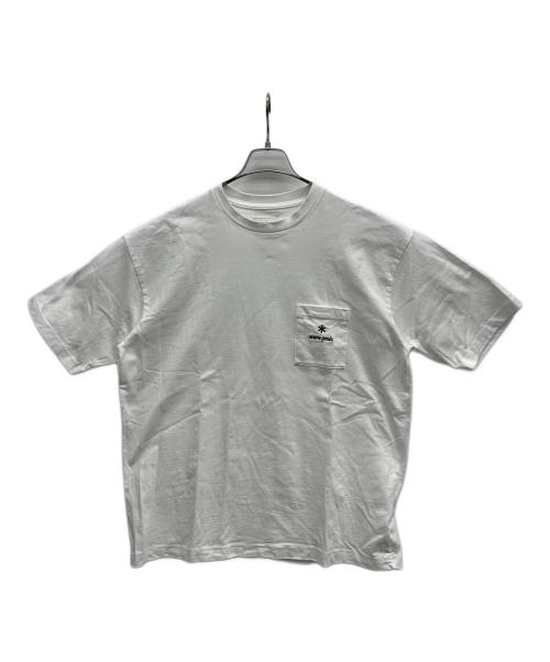 Snow peak（スノーピーク）Snow peak (スノーピーク) 半袖カットソー ホワイト サイズ:Lの古着・服飾アイテム