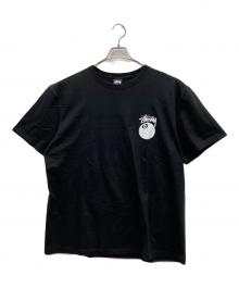 stussy（ステューシー）の古着「半袖カットソー」｜ブラック