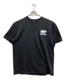 stussy（ステューシー）の古着「半袖カットソー」｜ブラック