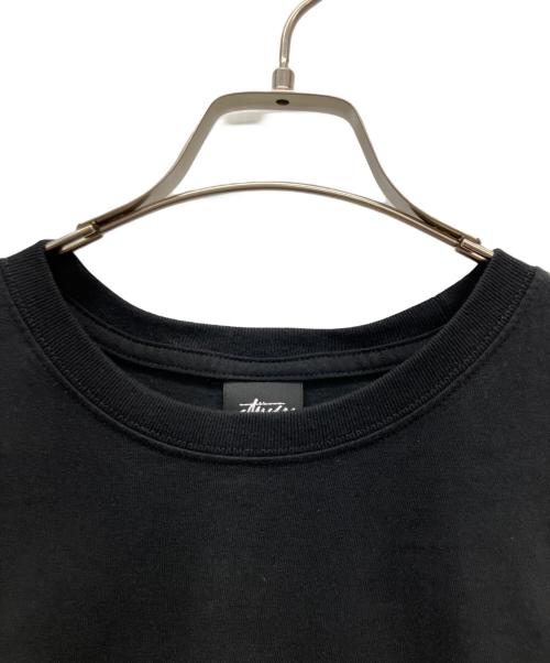 stussy（ステューシー）stussy (ステューシー) 半袖カットソー ブラック サイズ:Lの古着・服飾アイテム