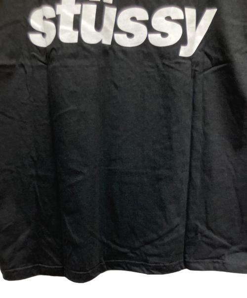 stussy（ステューシー）stussy (ステューシー) 半袖カットソー ブラック サイズ:Lの古着・服飾アイテム
