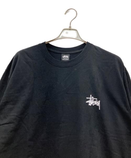 stussy（ステューシー）stussy (ステューシー) 長袖カットソー ブラック サイズ:XLの古着・服飾アイテム