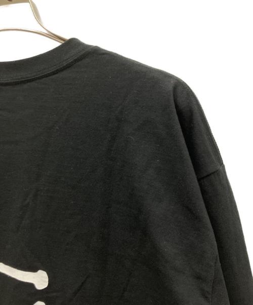 stussy（ステューシー）stussy (ステューシー) 長袖カットソー ブラック サイズ:XLの古着・服飾アイテム