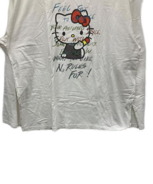Ameri（アメリ）Ameri (アメリ) HELLO KITTY (ハローキティ) 長袖カットソー ホワイト サイズ:不明の古着・服飾アイテム
