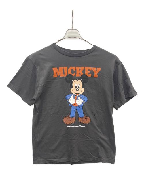 MUS（エムユーエス）MUS (エムユーエス) DISNEY (ディズニー) 半袖カットソー グレー サイズ:FREEの古着・服飾アイテム