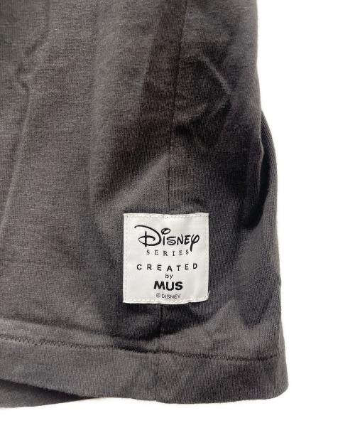 MUS（エムユーエス）MUS (エムユーエス) DISNEY (ディズニー) 半袖カットソー グレー サイズ:FREEの古着・服飾アイテム