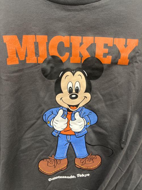 MUS（エムユーエス）MUS (エムユーエス) DISNEY (ディズニー) 半袖カットソー グレー サイズ:FREEの古着・服飾アイテム