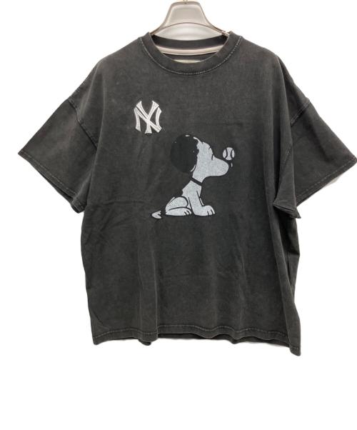 DOUBLE NAME（ダブルネーム）DOUBLE NAME (ダブルネーム) 半袖カットソー グレー サイズ:FREEの古着・服飾アイテム
