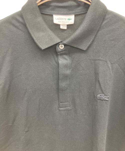 LACOSTE（ラコステ）LACOSTE (ラコステ) 半袖ポロシャツ ブラック サイズ:Lの古着・服飾アイテム