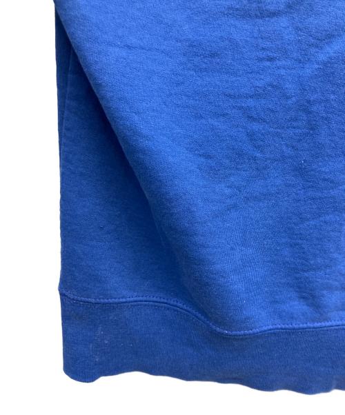 PRESS BOX（プレスボックス）PRESS BOX (プレスボックス) クルーネックスウェット ブルー サイズ:Lの古着・服飾アイテム