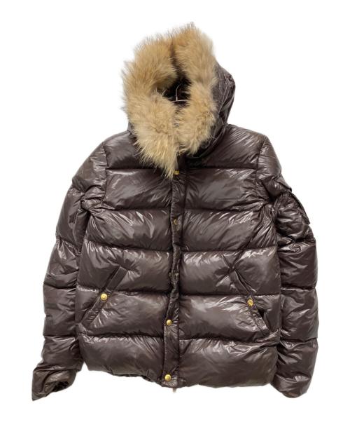 JOHNBULL（ジョンブル）JOHNBULL (ジョンブル) ダウンジャケット ダークブラウン サイズ:Mの古着・服飾アイテム