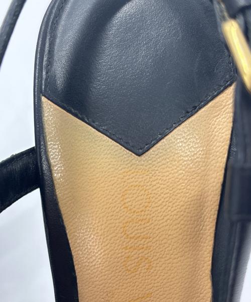 LOUIS VUITTON（ルイ ヴィトン）LOUIS VUITTON (ルイ ヴィトン) ヒールパンプス ブラック サイズ:341/2の古着・服飾アイテム
