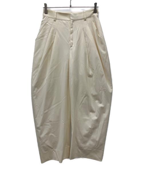 deres（デレス）deres (デレス) ドレープパンツ ベージュ サイズ:SIZE 2の古着・服飾アイテム