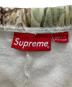 中古・古着 SUPREME (シュプリーム) スウェットハーフパンツ ベージュ×グリーン サイズ:XL：12000円