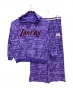 NBAエヌビーエー）の古着「セットアップスウェット」｜パープル