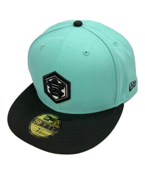 New Era（ニューエラ）New Era (ニューエラ) 亀甲宮焼酎 キャップ スカイブルー×ブラックの古着・服飾アイテム