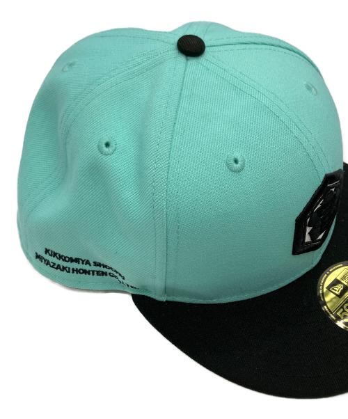 New Era（ニューエラ）New Era (ニューエラ) 亀甲宮焼酎 キャップ スカイブルー×ブラックの古着・服飾アイテム