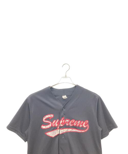 SUPREME（シュプリーム）SUPREME (シュプリーム) ベースボールシャツ ブラック サイズ:Sの古着・服飾アイテム