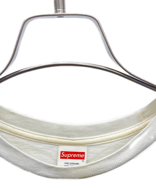 SUPREME（シュプリーム）SUPREME (シュプリーム) 半袖カットソー ホワイト サイズ:Mの古着・服飾アイテム