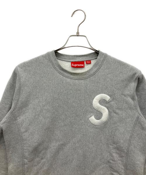 SUPREME（シュプリーム）SUPREME (シュプリーム) 裏起毛クルーネックスウェット グレー サイズ:Sの古着・服飾アイテム