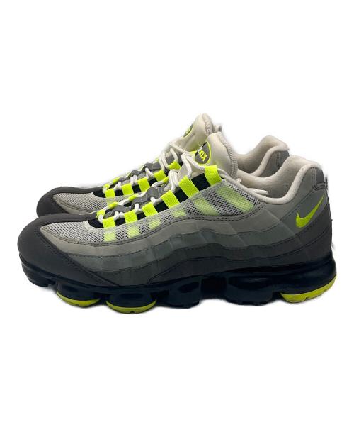 NIKE（ナイキ）NIKE (ナイキ) ローカットスニーカー グレー×グリーン サイズ:27.5cmの古着・服飾アイテム